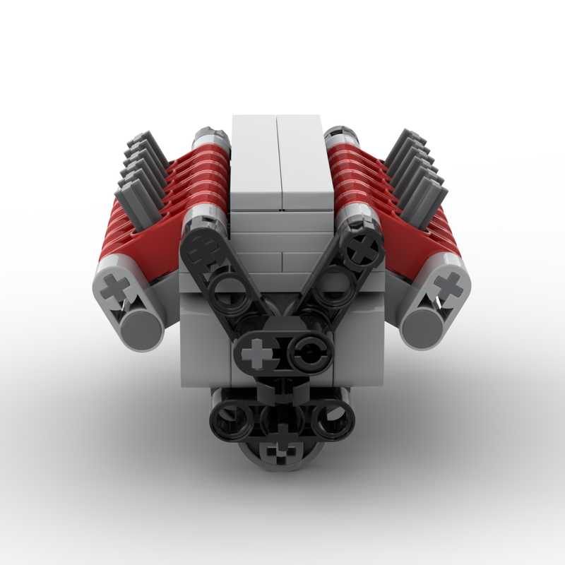 LEGO MOC Mini Engine V12 - 60 Degree By Lnteknik | Rebrickable - Build ...