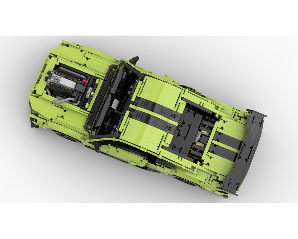LEGO MOC-135094 Ford Mustang Shelby gt500 RC by Lego technic world
