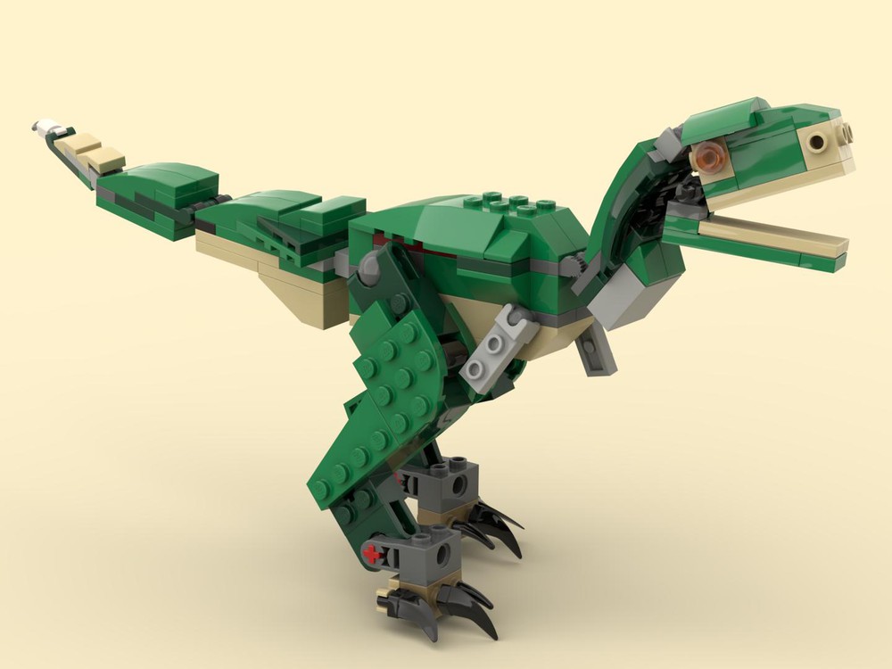 Lego Moc 31058 Carnotaurus By Ambrosino Rebrickable Build With Lego