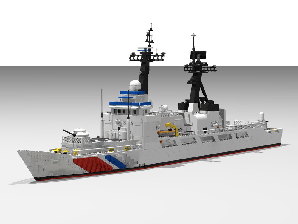 LEGO MOC-135200 Coast Guard WHEC 378 High Endurance Cutter by ...