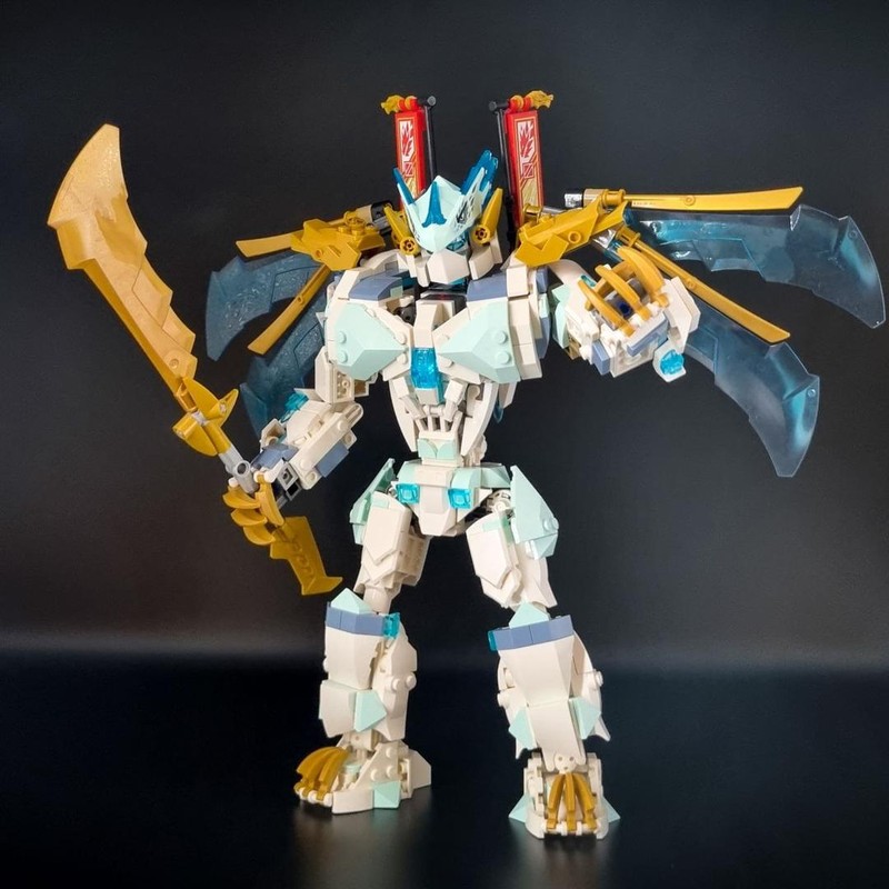MOC-135314 Ice Dragon Warrior