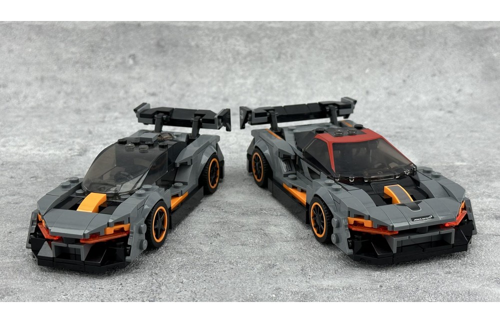 LEGO MOC 75892 McLaren Senna - Speed Champions 8 Studs wide