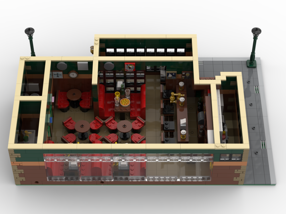 LEGO MOC Sitcom Suite - MacLaren's Pub by Brick Artisan | Rebrickable ...