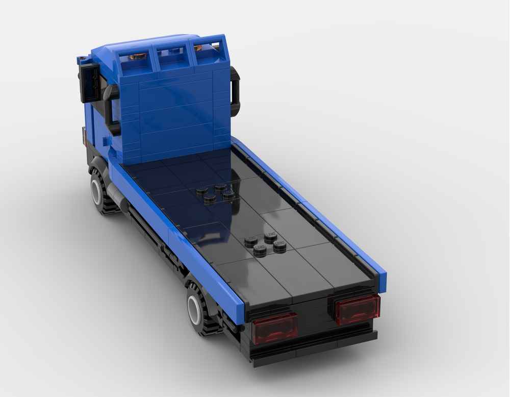 LEGO MOC Flatbed truck by lottiesbricks | Rebrickable - Build with LEGO