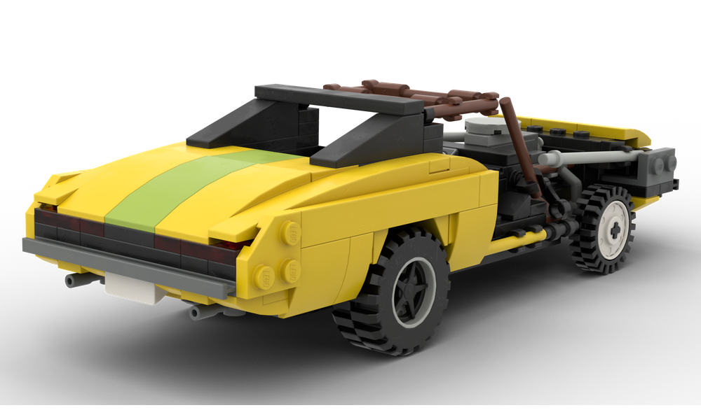 LEGO MOC-135477 Half-life 2 Episode 2 Jalopy muscle car by JTrace