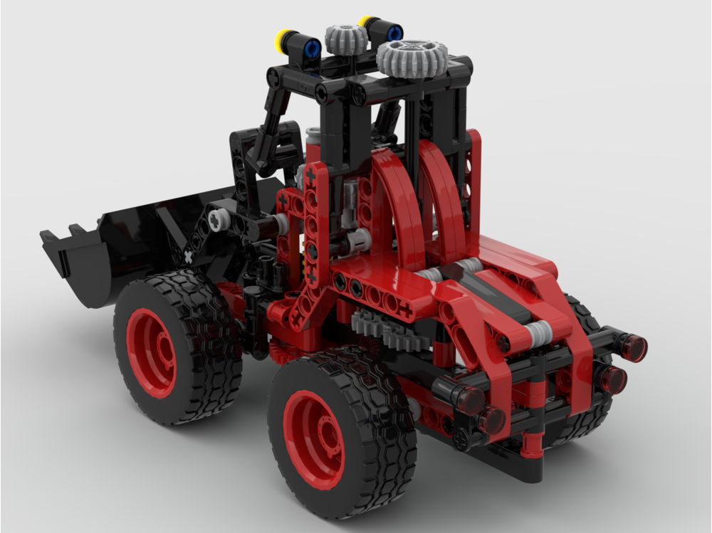 LEGO MOC-135603 Front Loader by markersniffen | Rebrickable - Build ...