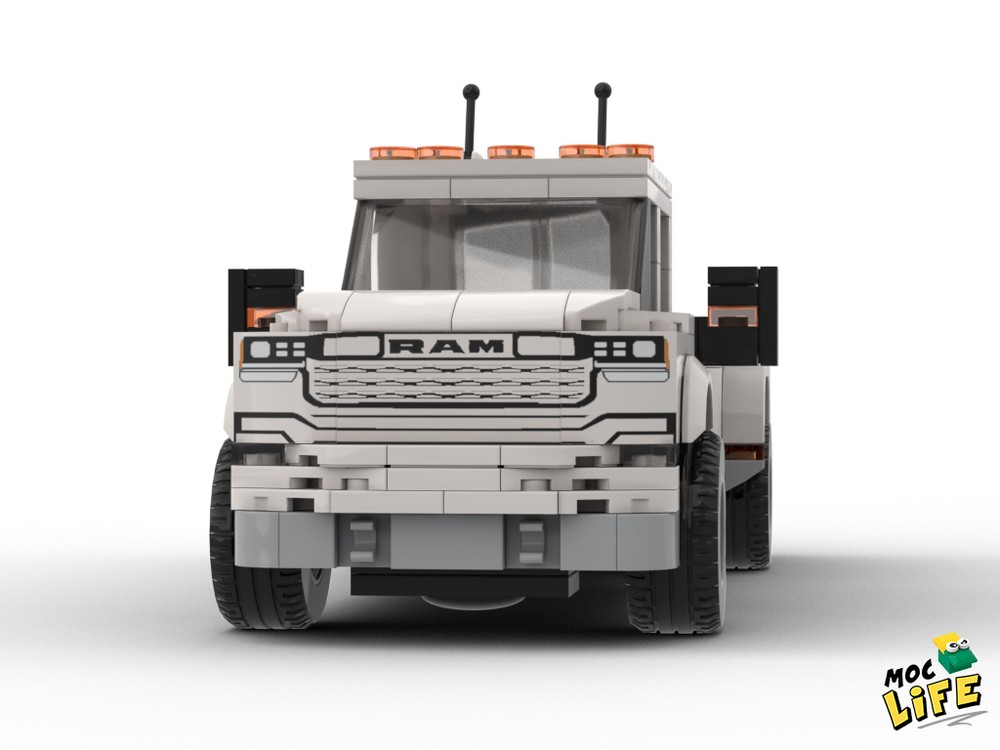 Lego Dually Truck Lego Lifted Truck LEGO MOC Ram 3500 Quad Cab