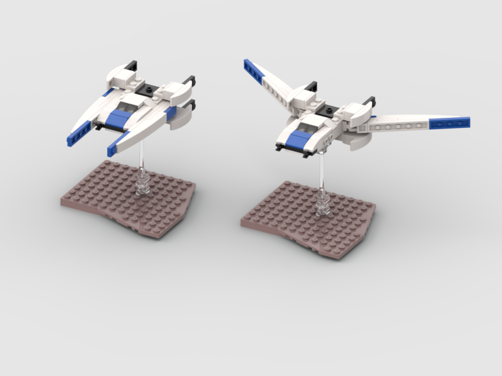 LEGO MOC Mini U-wing by Basketcase02 | Rebrickable - Build with LEGO