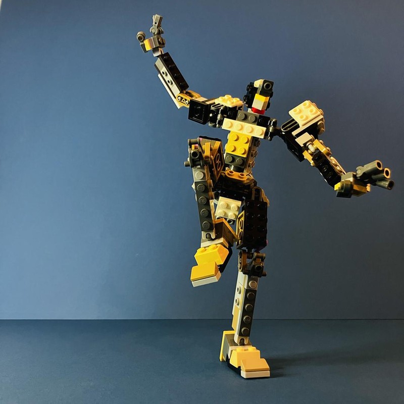 LEGO MOC-135974 XMF-001 Super Posable Mecha Frame by TheLegoGuy31