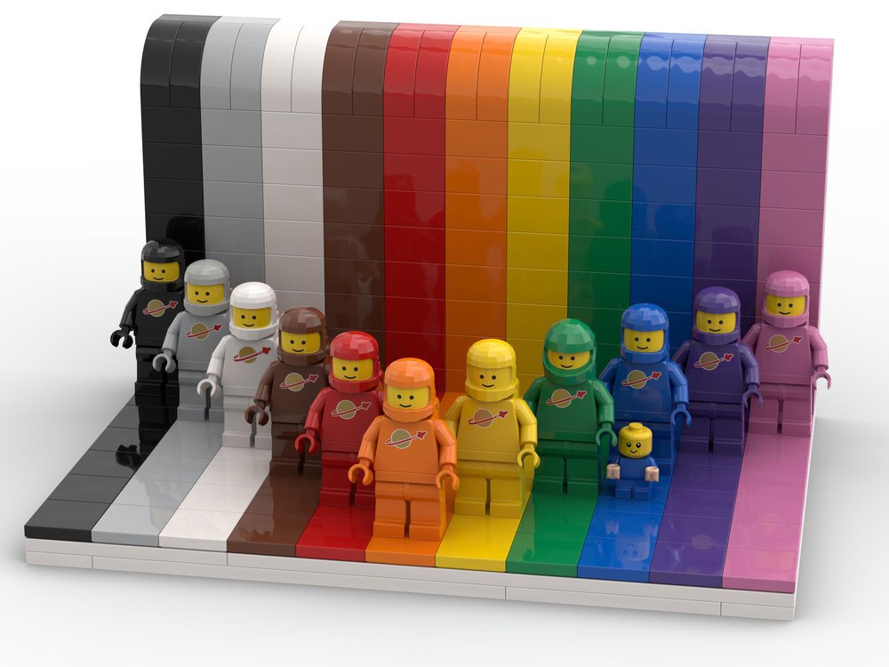 Lego spaceman store