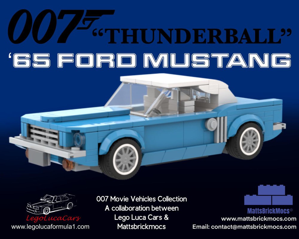 Lego best sale 65 mustang