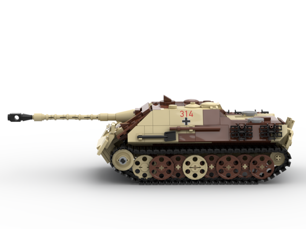 LEGO MOC Jagdpanther tank destroyer (summer camouflage) by ...