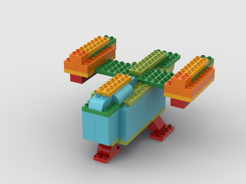 Merchandising Pogo stick spring Apparatet LEGO MOC LEGO DUPLO Razor Crest by aachthor | Rebrickable - Build with LEGO