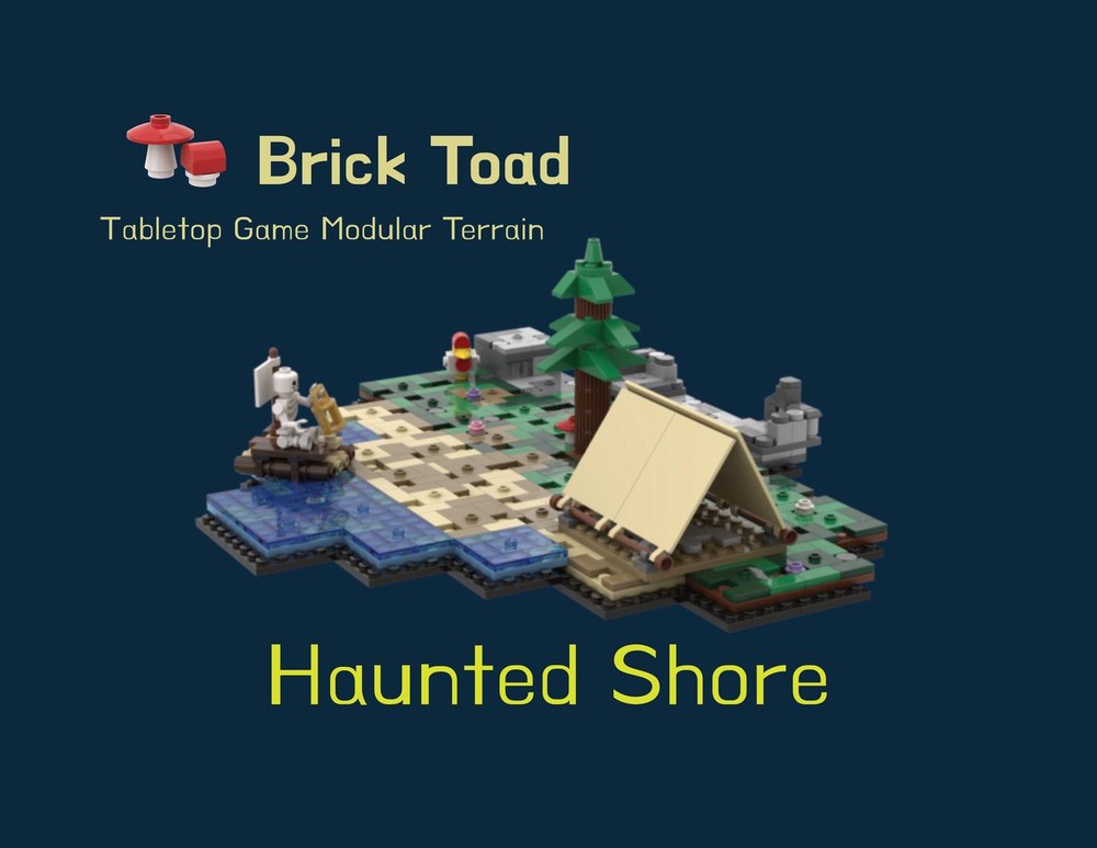 LEGO MOC Haunted Shore - Tabletop Game Modular Terrain - Brick Toad by ...