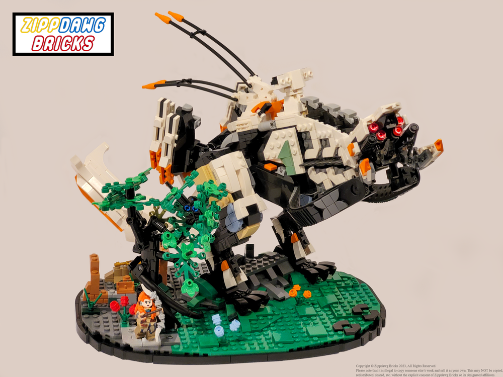 LEGO MOC Thunderjaw - Horizon Zero Dawn, Forbidden West By Jmwhitzippo ...