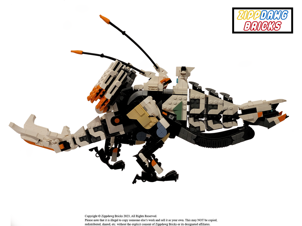 LEGO MOC Thunderjaw - Horizon Zero Dawn, Forbidden West By Jmwhitzippo ...