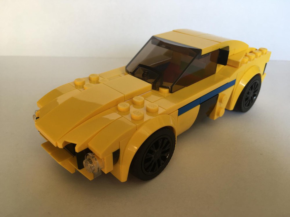 LEGO MOC Muscle car by Corse357 | Rebrickable - Build with LEGO