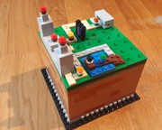 LEGO MOC minecraft slime by Bakedbeans45