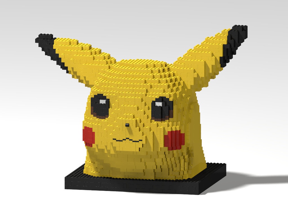 LEGO MOC Pikachu by bbchai  Rebrickable - Build with LEGO