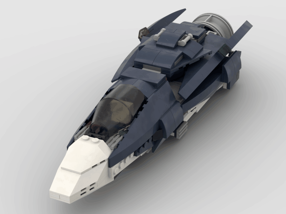 LEGO MOC-136354 31039 Ground Jet Alternate Build by Of Stud and Socket ...