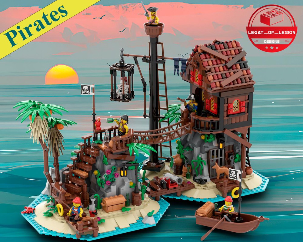 LEGO MOC 6270 Forbidden Island Remake Legat_Of_Legion | Build with LEGO