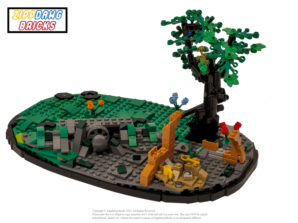 LEGO MOC-136463 Base for Thunderjaw - Horizon Zero Dawn, Horizon