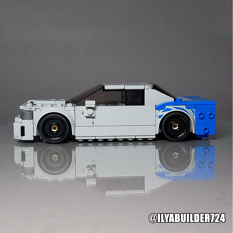 Lego Moc 76917 Dodge Charger Srt By Ilyabuilder724 Rebrickable Build With Lego 1656