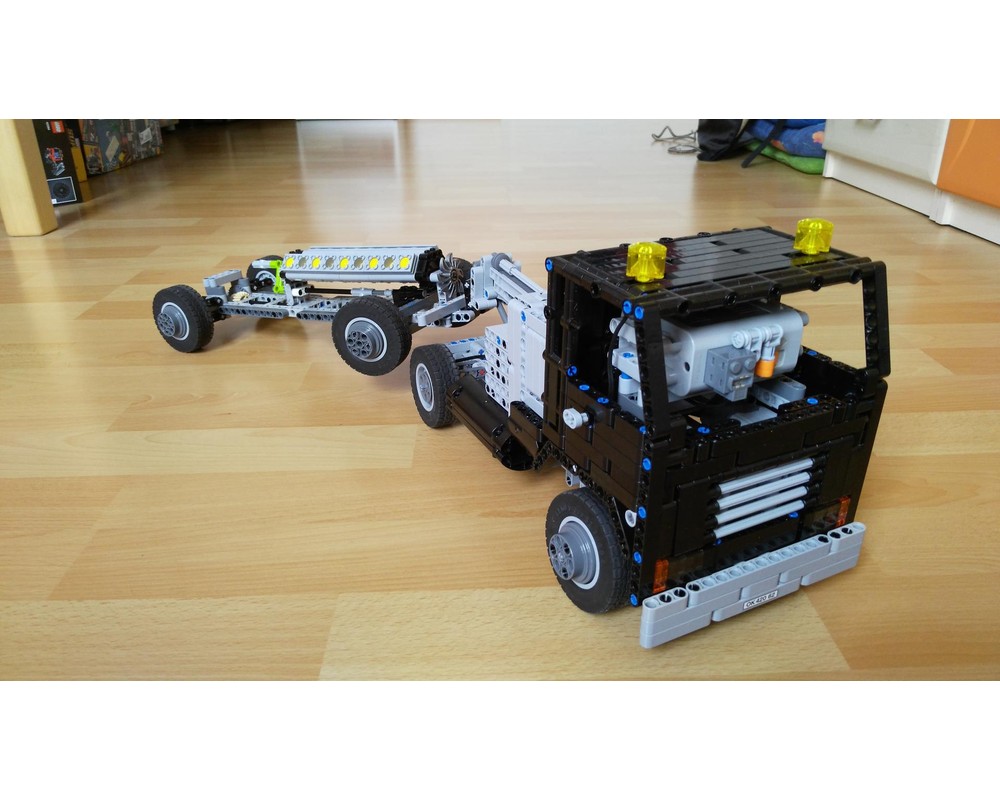 LEGO MOC Tow Truck Full RC by technic13 | Rebrickable - Build with LEGO