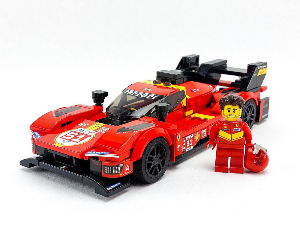 LEGO MOC Ferrari 499P LMH By SFH_Bricks | Rebrickable - Build With LEGO