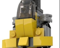 31014 Shuttle and 3 stage rocket