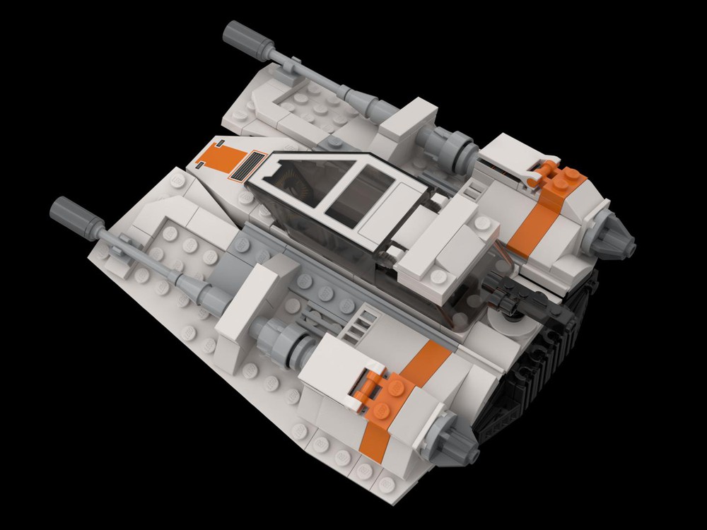 LEGO MOC Snowspeeder by LSWfiend | Rebrickable - Build with LEGO