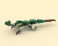 31058 Drepanosaurus unguicaudatus
