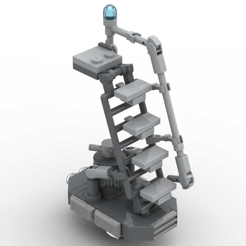 LEGO MOC Hover Boarding Stairs by scruffybrickherder Rebrickable