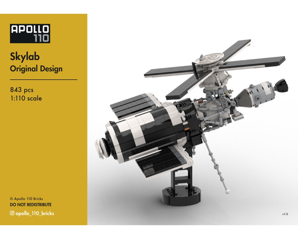 LEGO MOC Space Shuttle (1:110 Scale) by KingsKnight