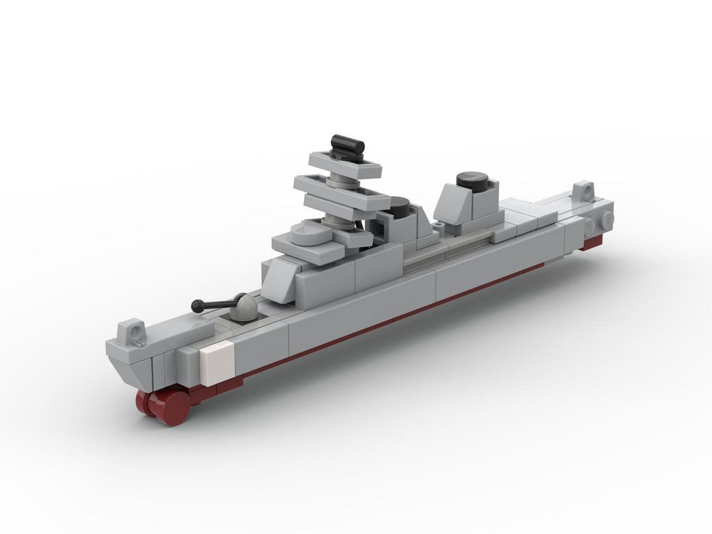 LEGO MOC Arleigh Burke Class Destroyer by The Bobby Brix Channel ...