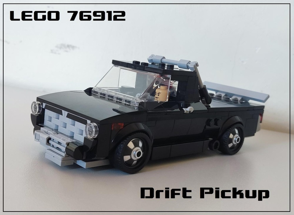 LEGO MOC 76912 Drift Pickup by Kirvet | Rebrickable - Build with LEGO