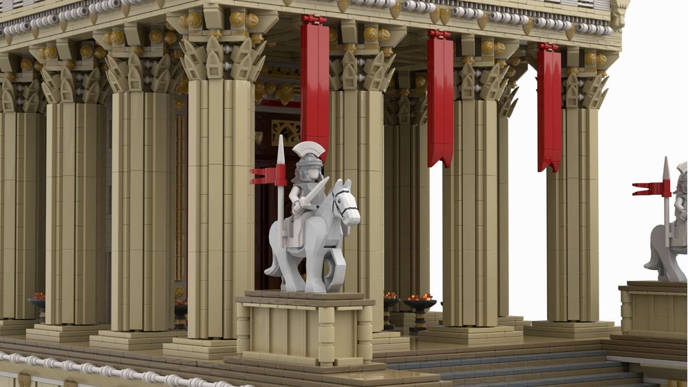 LEGO MOC-136729 Ancient Roman Temple by Sir Perceval | Rebrickable ...