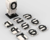 NUMBER-MEN: BRICKHEADZ with NUMBERS 4x5 For WEREWOLF
