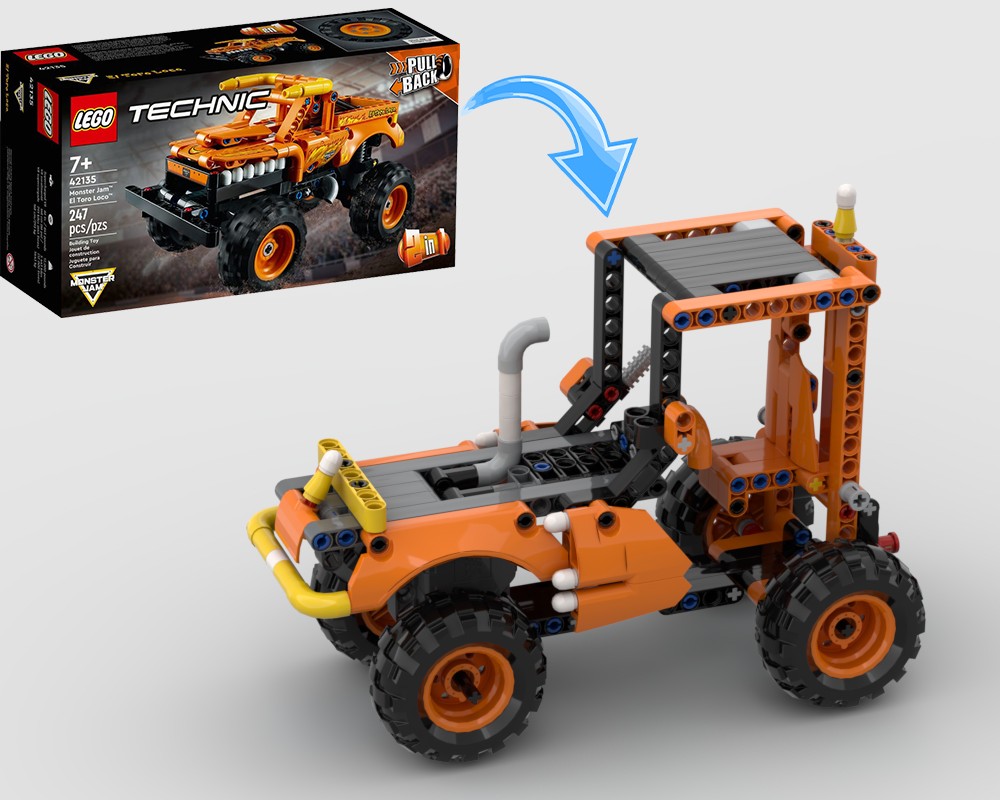 Orange Tractor