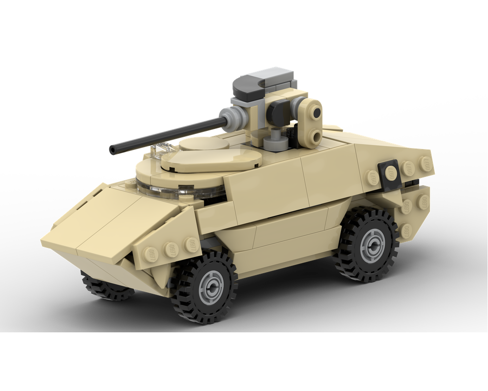 LEGO MOC 1:35 OTO Melara R3 Capraia T20 by super_cacti