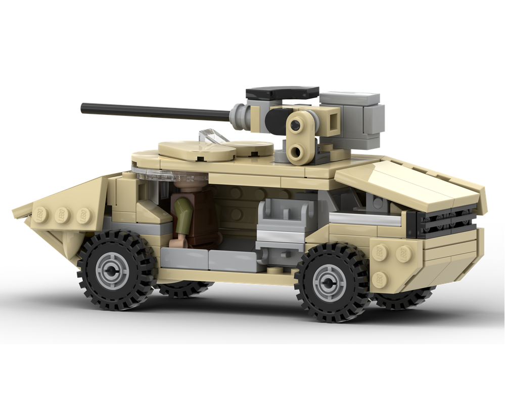 LEGO MOC 1:35 OTO Melara R3 Capraia T20 by super_cacti