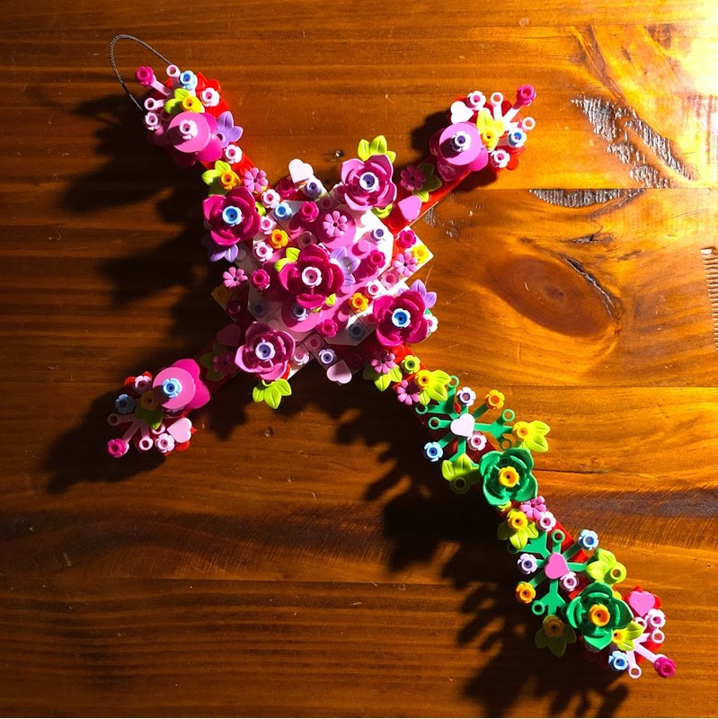 LEGO MOC 40638 Saint Valentine's Cross by MadDadBricks