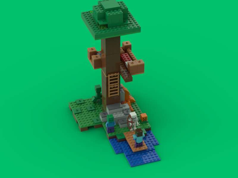 LEGO MOC The Treehouse-- Challenge Build 1 by ConsiderANapkin ...