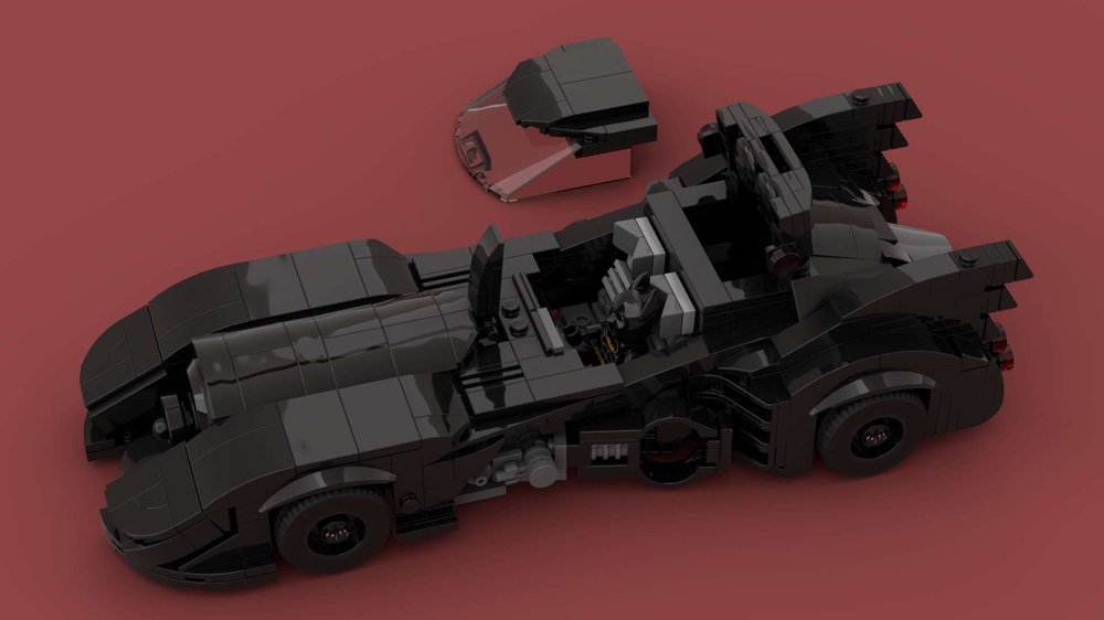 LEGO MOC Batmobile 1989 RC Motorization (LEGO 76139) ☆ remote