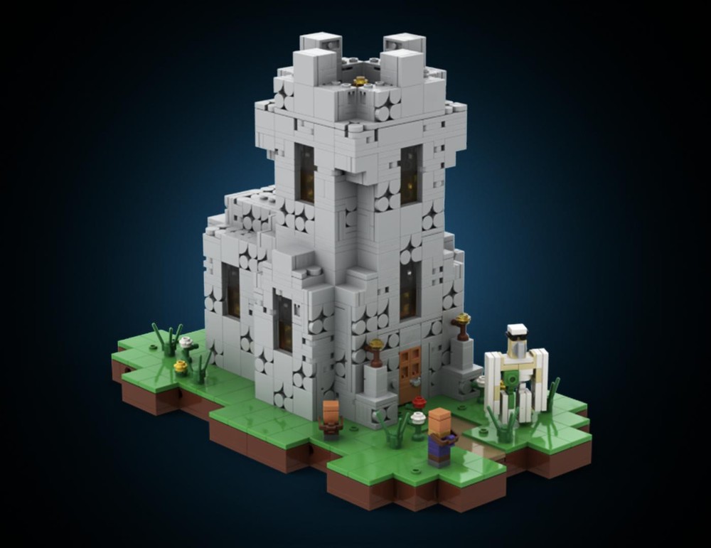 LEGO MOC-137224 Block Accurate Village Temple (modular) by Ploopis ...