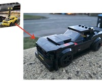 75893 - Alternative B Model - Black Dodge Challenger
