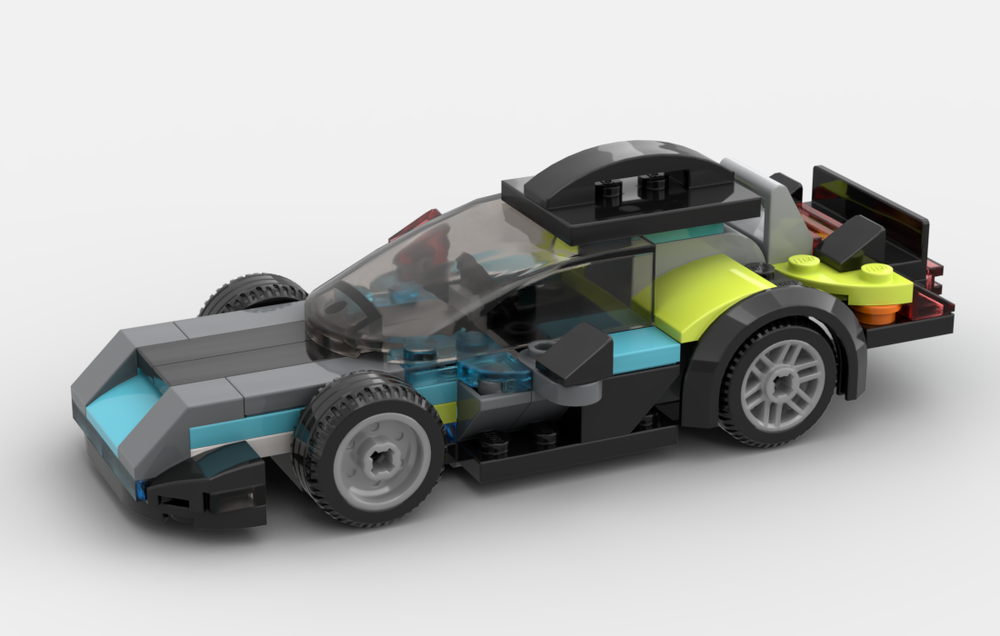 LEGO MOC 60383 Custom Car by crazy8ron | Rebrickable - Build