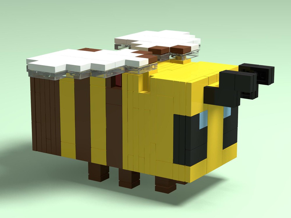 LEGO MOC Minecraft Big Bees by Thomus_Bean