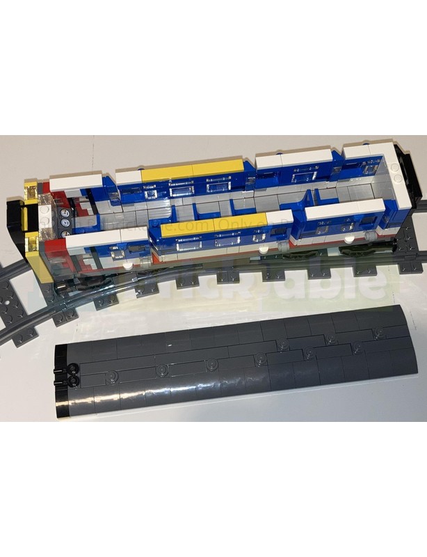 LEGO MOC Class 421 4CIG 4-Carriage EMU Train by Andy Ps Bricks ...