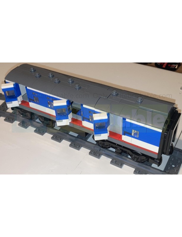 LEGO MOC Class 421 4CIG 4-Carriage EMU Train by Andy Ps Bricks ...